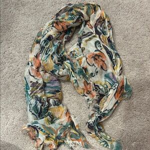 Floral Multicolor Scarf